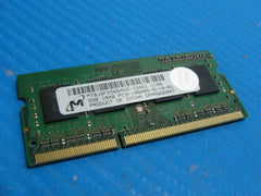 MacBook A1278 SO-DIMM Micron 2GB Memory PC3-10600S-9-10-B1 MT8JSF25664HZ-1G4D1 - Tested Computer Laptop Parts