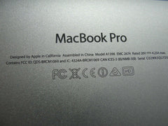 MacBook Pro 15" A1398 Late 2013 ME293LL/A Genuine Bottom Case 923-0671 - Laptop Parts - Buy Authentic Computer Parts - Top Seller Ebay