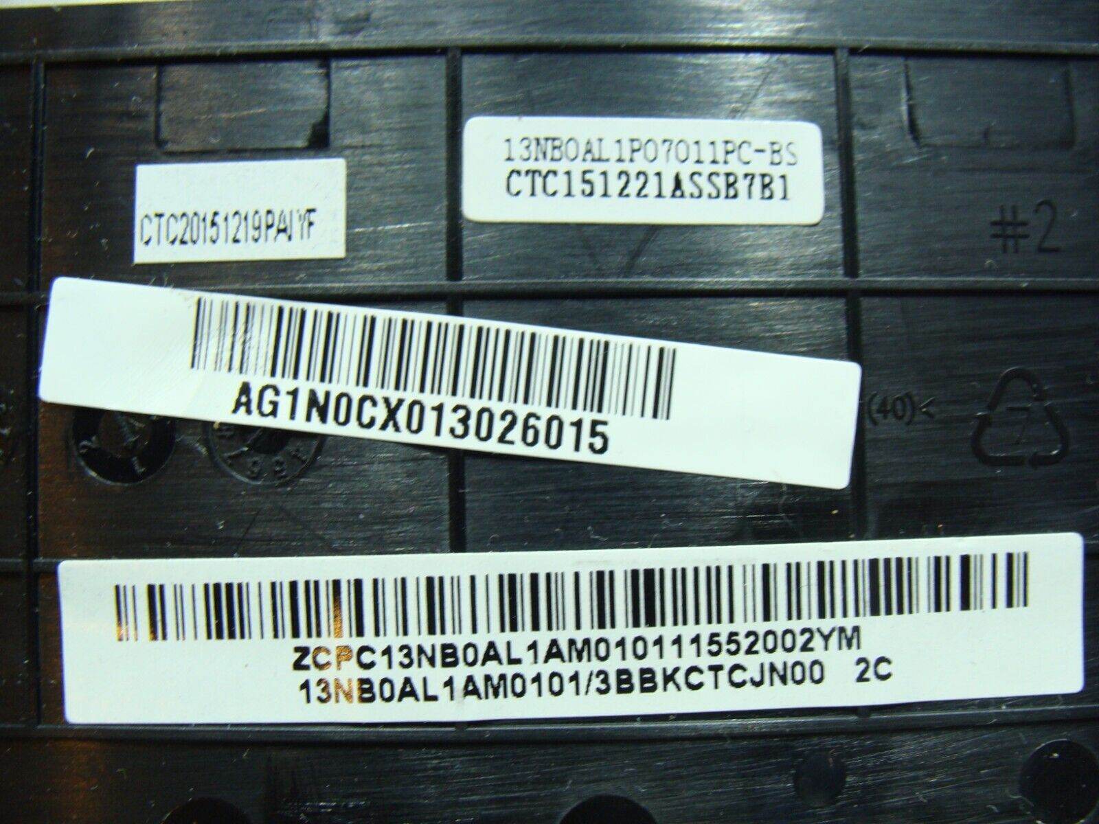 Asus 13.3” Q303U Genuine Laptop Palmrest w/TouchPad BL Keyboard 13NB0AL1AM0101 - Tested Computer Laptop Parts