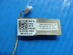 Dell Inspiron 13 7378 13.3" Genuine Laptop Power Button Board w/Cable 3G1X1