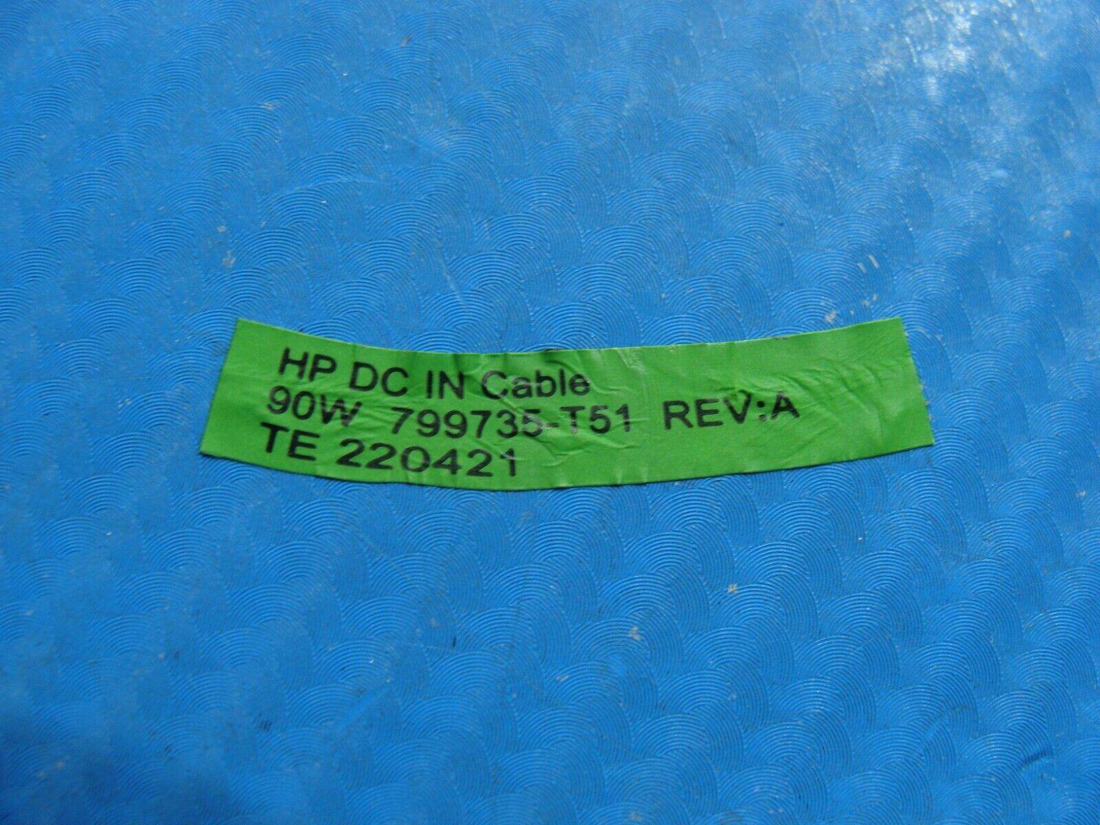 HP 14” 14t-dq300 Genuine Laptop DC IN Power Jack w/Cable 799735-T51 - Tested Computer Laptop Parts