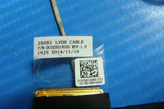 HP 15-r131wm 15.6" Genuine LCD Video Cable w/Webcam 750635-001 dc02001vu00 