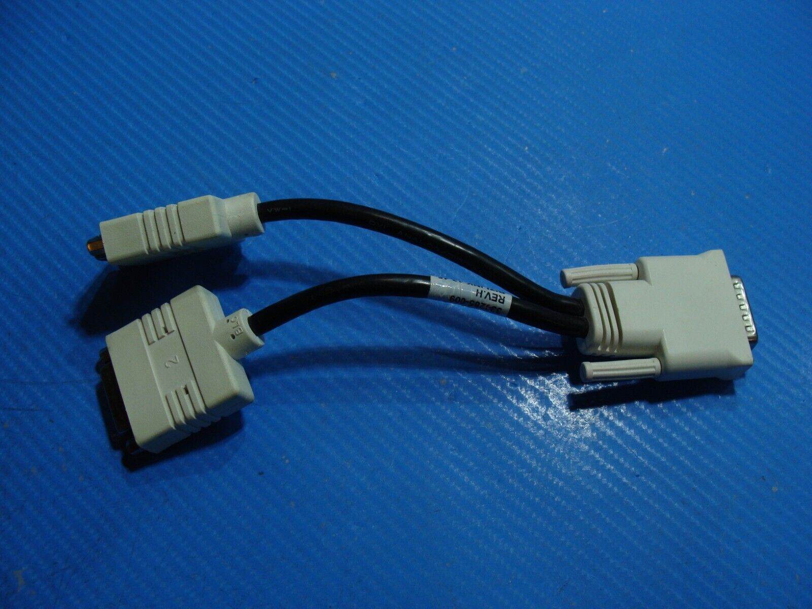 HP ProDesk 400 G1 MT Genuine Desktop Dual Splitter Video Cable 338285-009 - Tested Computer Laptop Parts