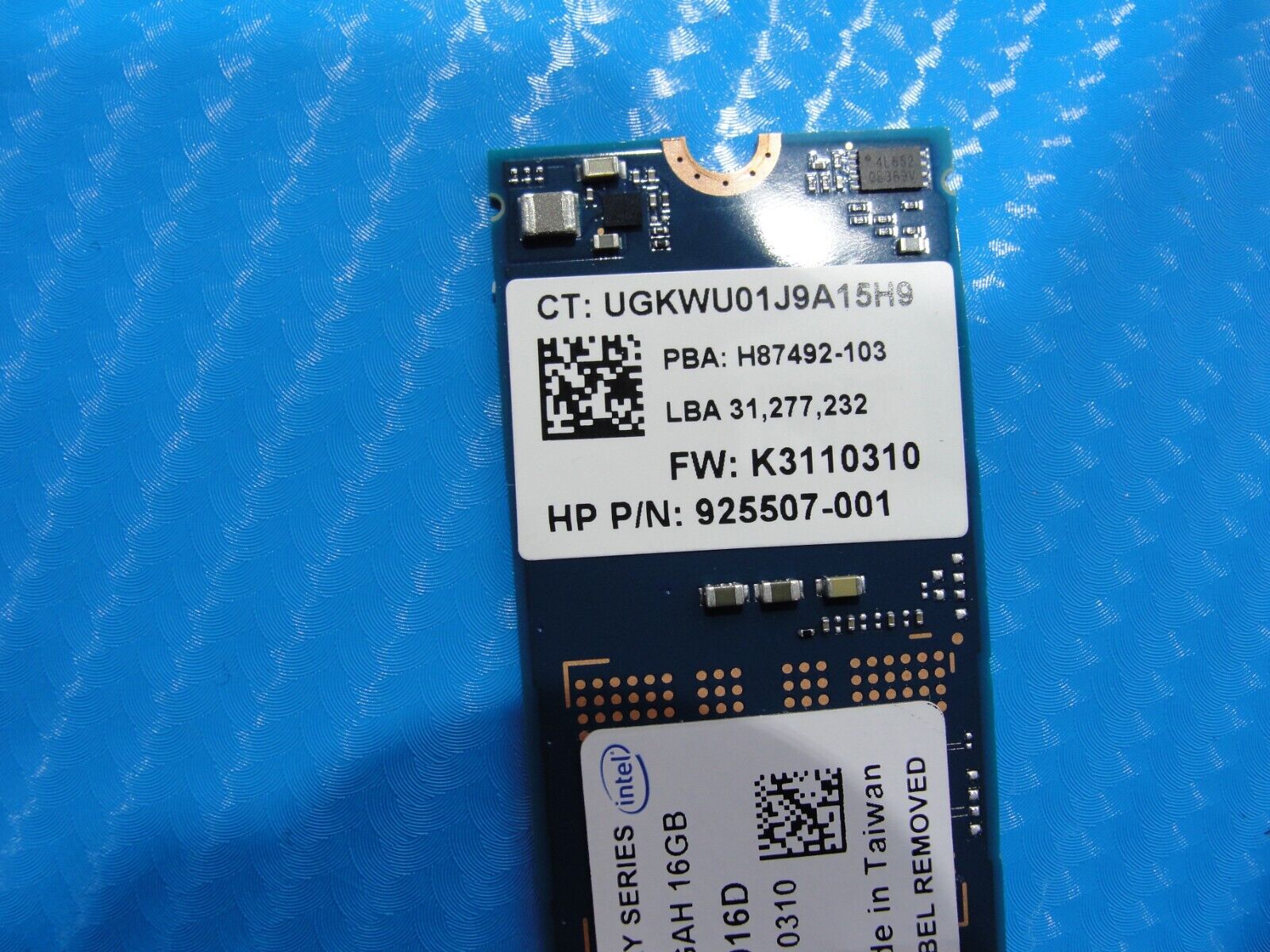 HP 24-x030 Intel 16Gb Sata M.2 SSD Solid State Drive MEMPEK1J016GAH 925507-001