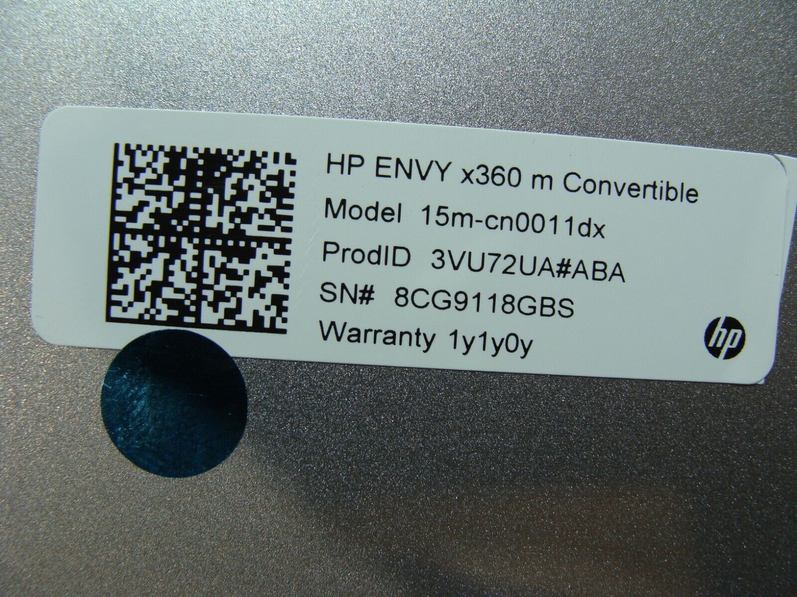 HP Envy 15m-cn0011dx 15.6