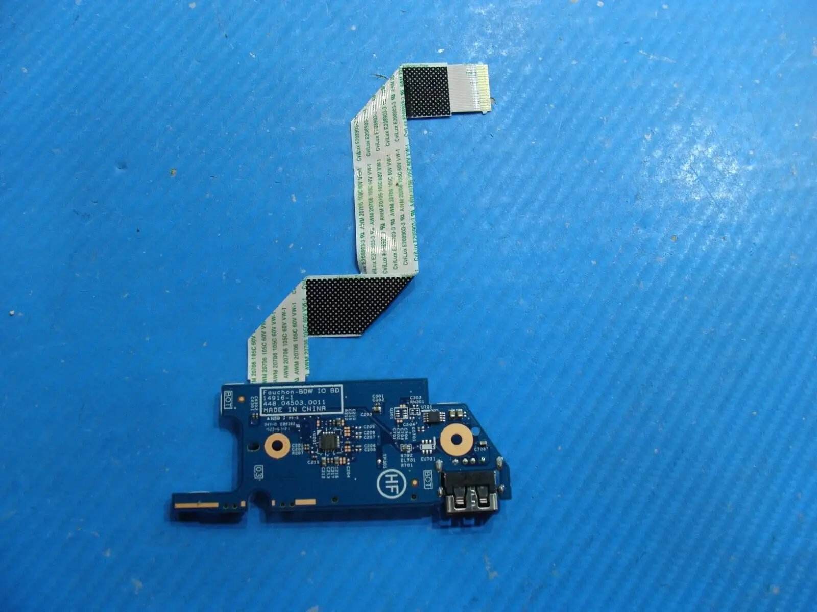 HP Pavilion 13.3” 13-s120nr Genuine USB Card Reader Board w/Cable 448.04503.0011 - Tested Computer Laptop Parts