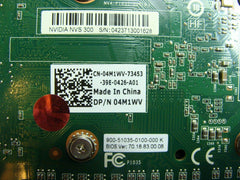 Dell Precision T5600 Genuine Desktop NVIDIA Quadro NVS 300 Video Card 4M1WV #2 - Tested Computer Laptop Parts