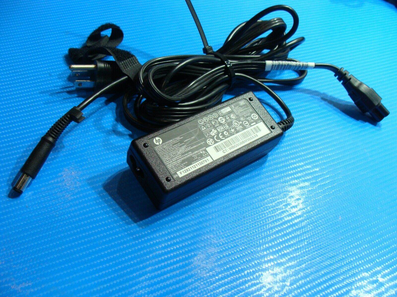 HP Ac Adapter Power Charger 65W P/N 608425-001 18.5v 3.5a - Tested Computer Laptop Parts