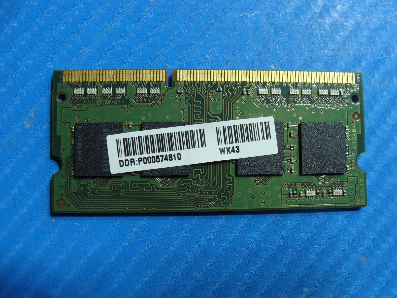 Toshiba L55-A Samsung Memory RAM SO-DIMM 4GB PC3L-12800S M471B5173QH0-YK0 - Tested Computer Laptop Parts