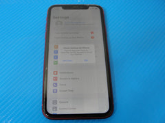 Apple iPhone Xr 128gb UNLOCKED MT022LL/A Red Battery 90% /Cracked Front