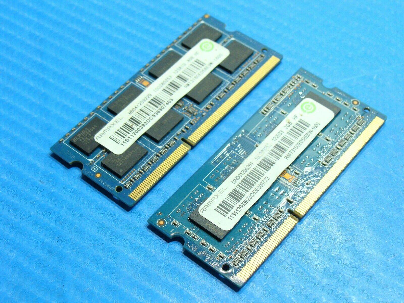 Lenovo Z585 SO-DIMM Ramaxel 6GB (4GB + 2GB) Memory RAM RMT3160ED58E9W-1600 - Tested Computer Laptop Parts