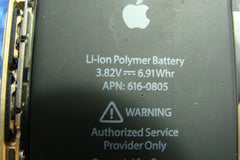 Apple iPhone 6 Verizon 4.7" A1549 2014 16GB MG5Y2LL/A Gold Back Case w/Battery Apple