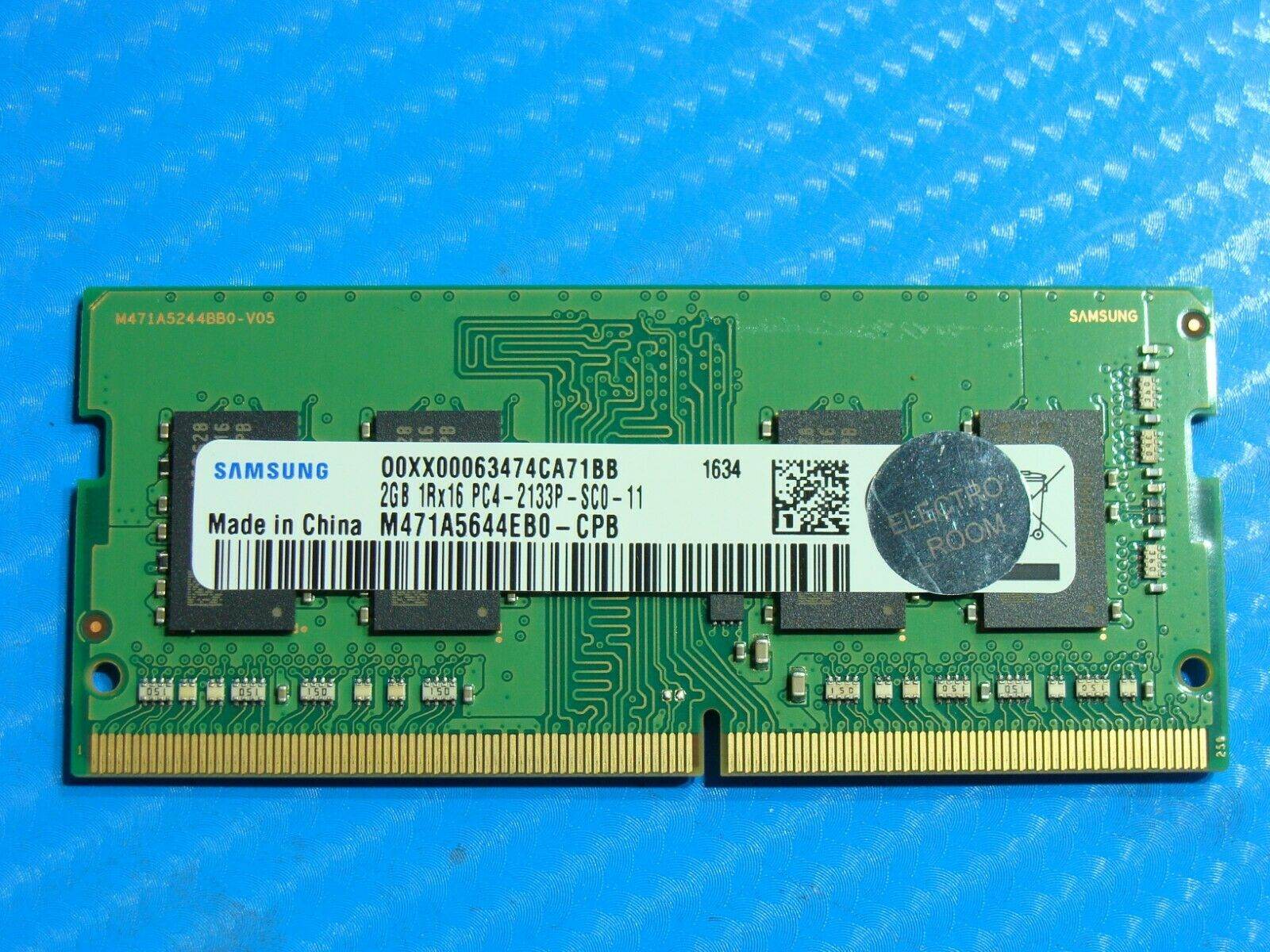 Asus Q304UA-BHI5T11 SAMSUNG 2GB Memory Laptop PC4-2133P-SC0-11 M471A5644EB0-CPB - Tested Computer Laptop Parts