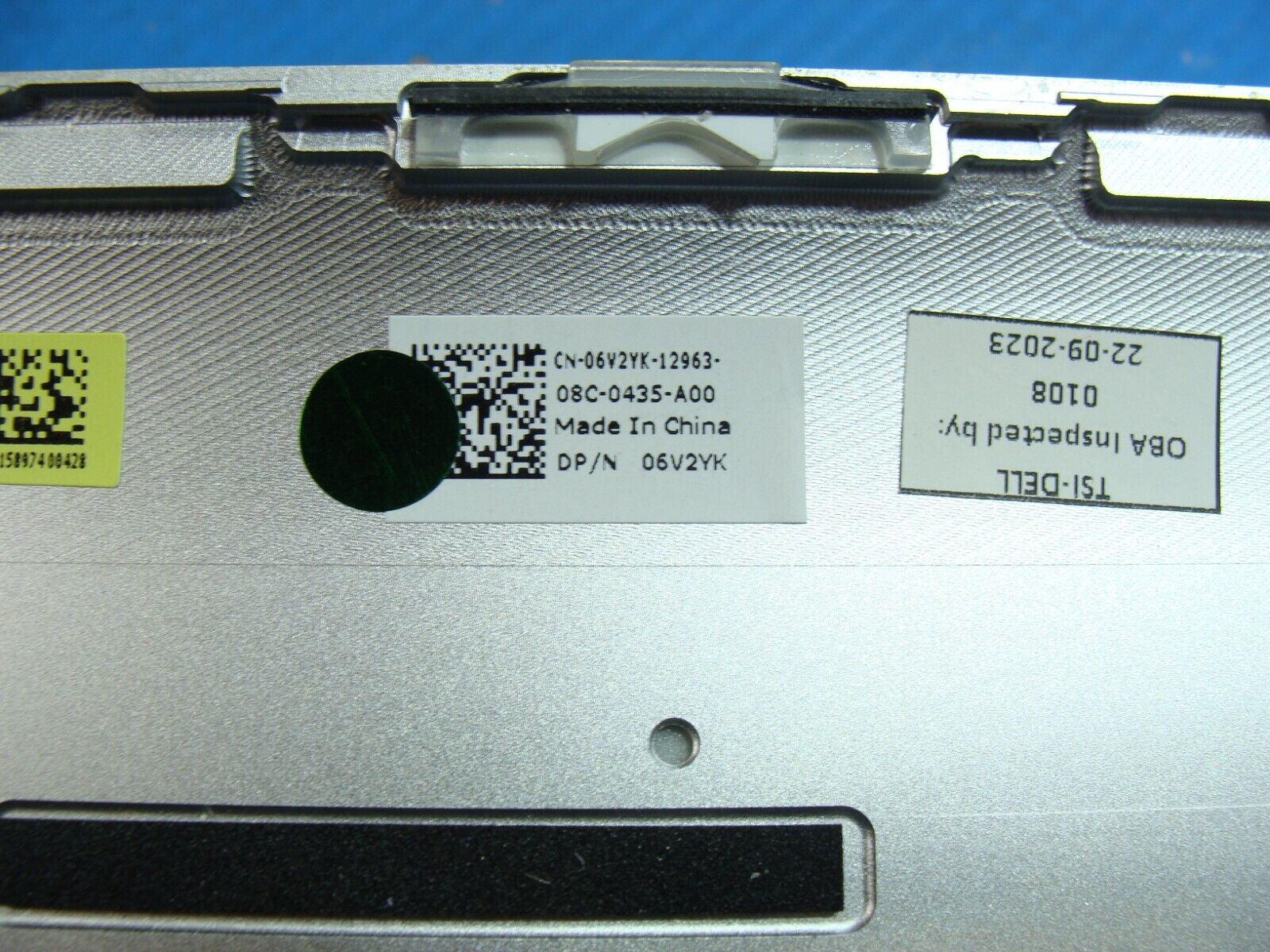 Dell XPS 15 9570 15.6 Genuine Laptop Bottom Case Base Cover Silver 6V2YK