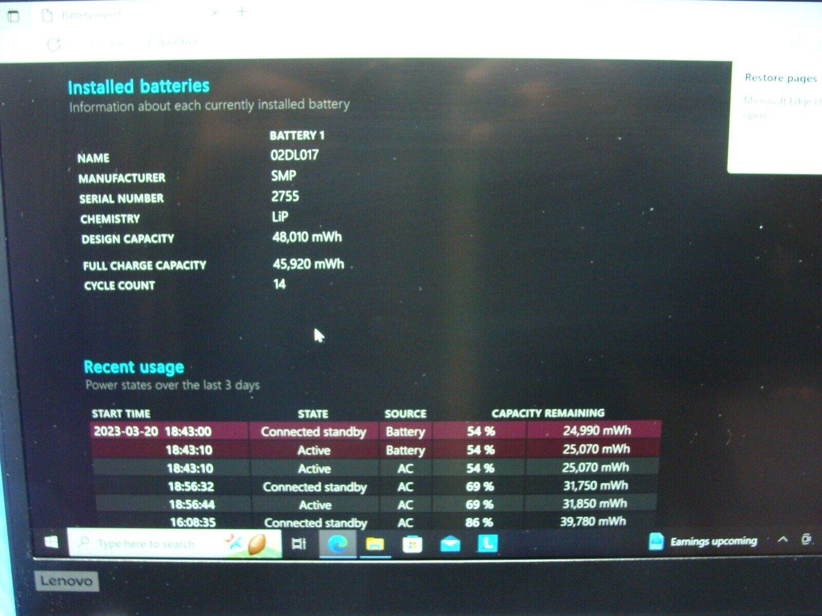 Warranty Touchscreen Lenovo ThinkPad X13 Laptop 512 GB SSD i7 10510U 1.8 Ghz 8GB - Tested Computer Laptop Parts
