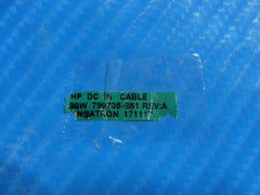 HP Pavilion x360 15-br052od 15.6" Genuine DC in Power Jack w/Cable 799735-S51