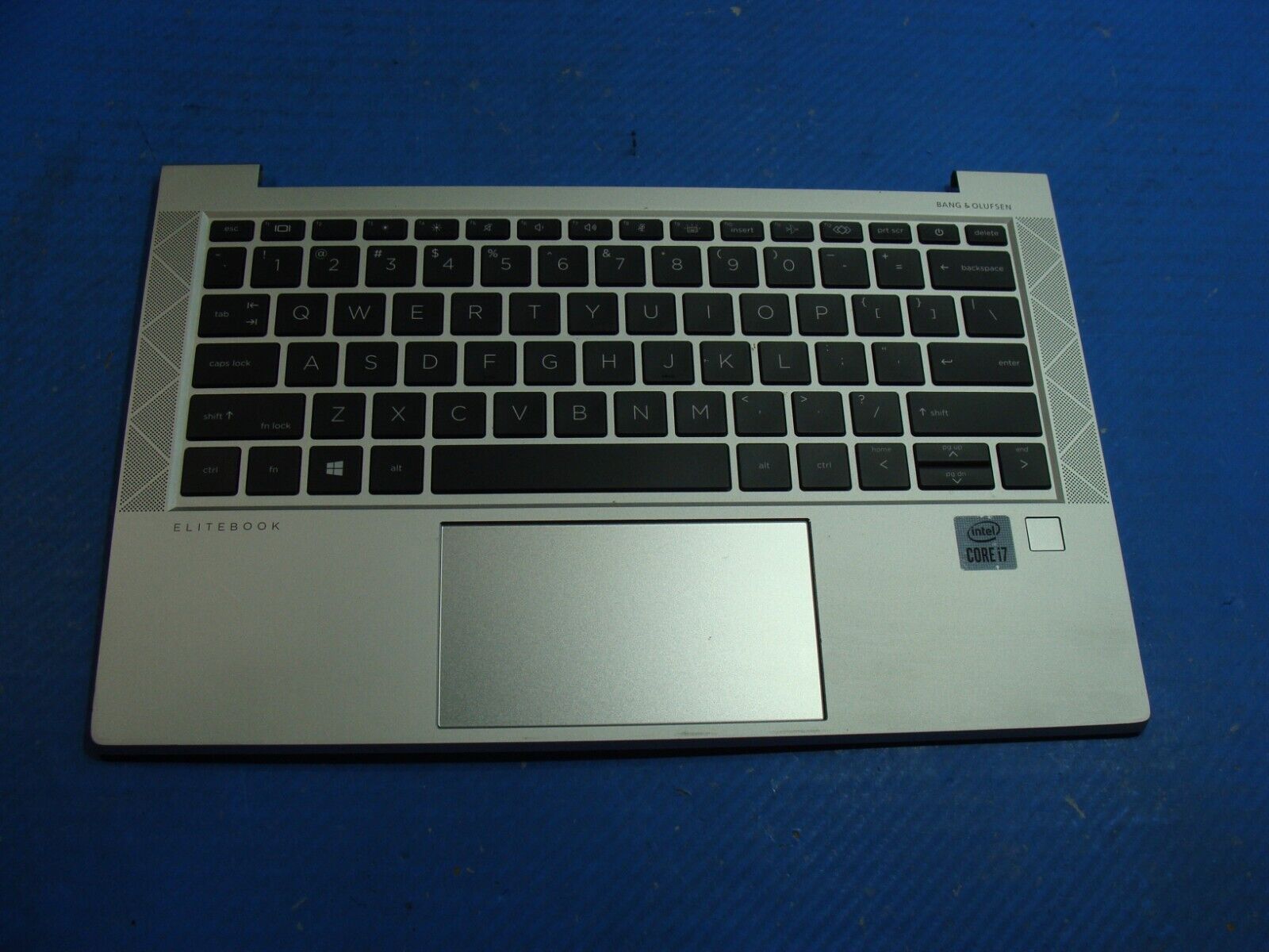 HP EliteBook 830 G7 13.3 OEM Palmrest w/Touchpad Backlit Keyboard M46071-001