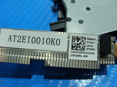 Dell Inspiron 3580 15.6" Genuine Laptop CPU Cooling Fan w/Heatsink NPFW6 7VM16
