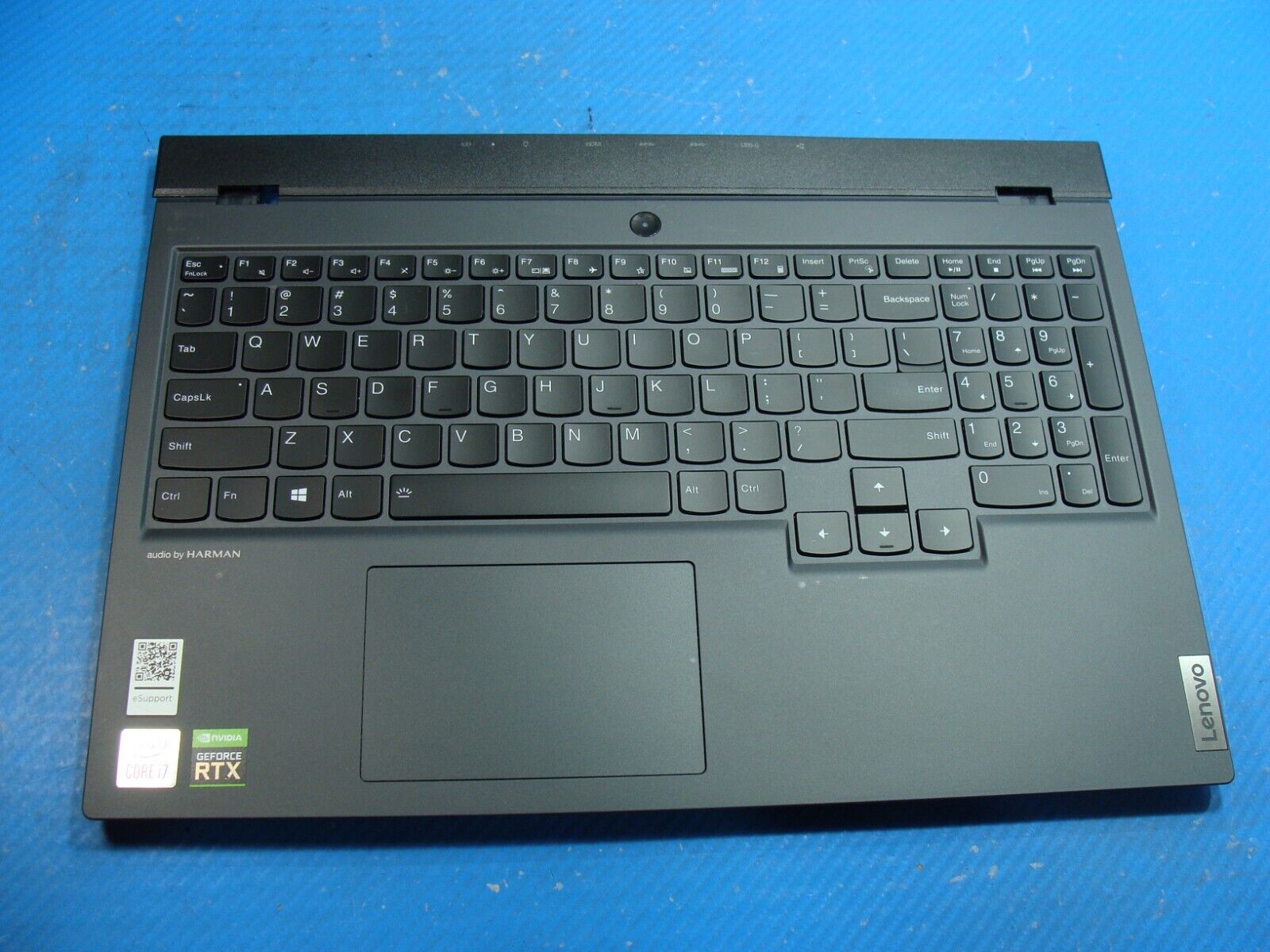 Lenovo Legion 5 15IMH05H 15.6 Palmrest w/Touchpad Keyboard Backlit AM1HV000300