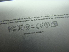 MacBook Pro A1286 15" Late 2011 MD318LL/A Genuine Bottom Case Housing 922-9754