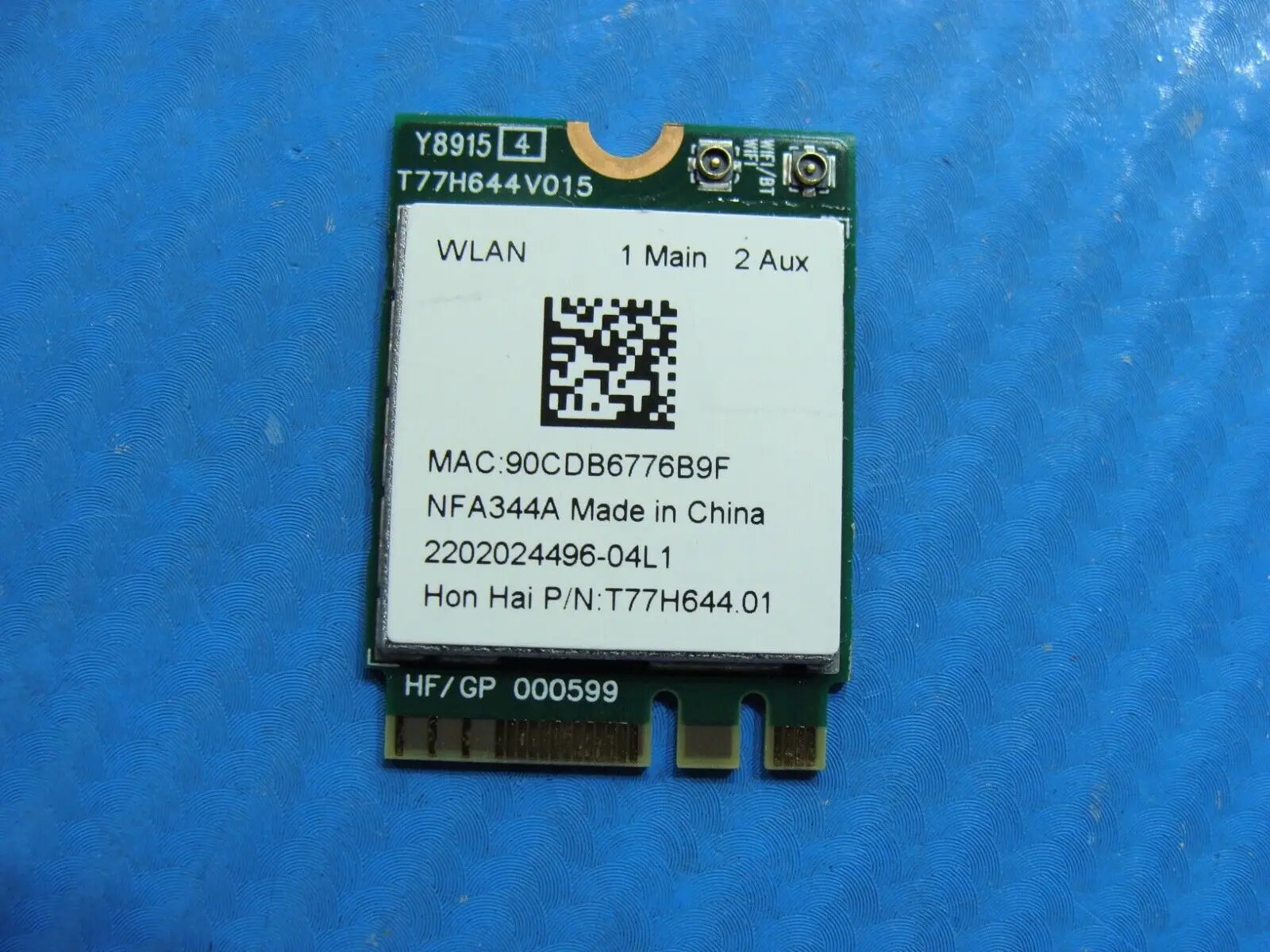 Acer Aspire 15.6” VX 15 VX5-591G-7061 WiFi Wireless Card T77H644.01 QCNFA344AH