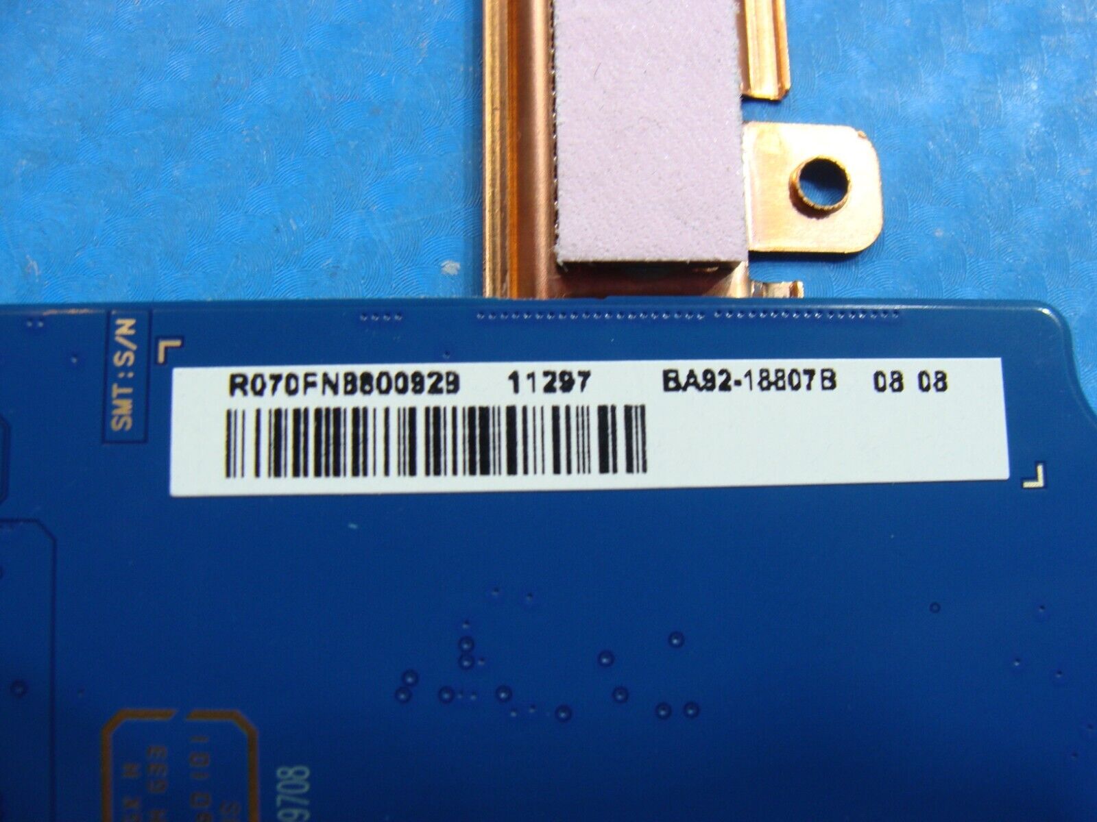 Samsung Chromebook Plus V2 XE520QAB-K04US 3965Y 1.5 Motherboard BA62-01009A ASIS