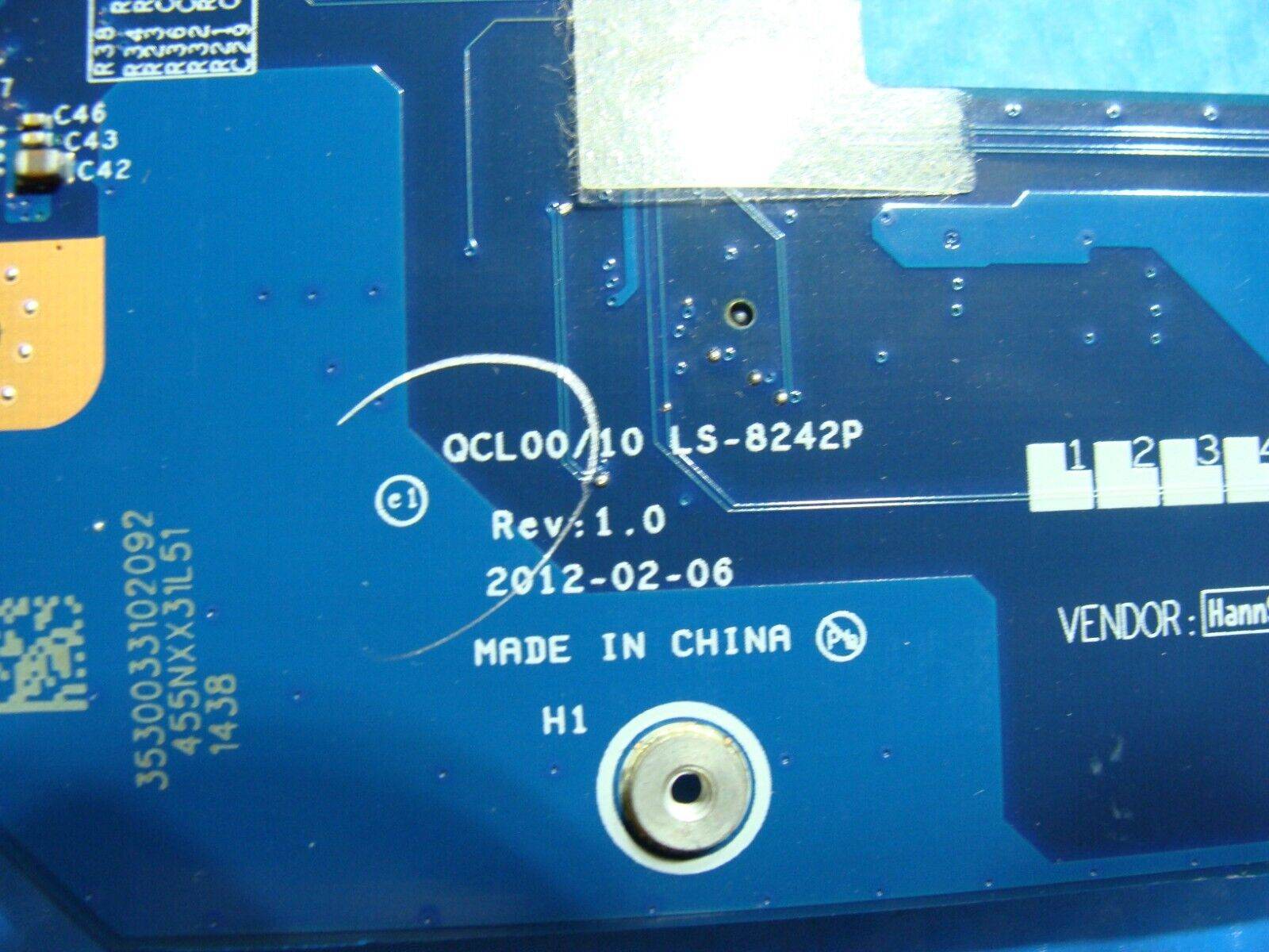 Dell Inspiron 7520 Genuine Laptop LAN Ethernet USB Port Board LS-8242P N7JHH - Tested Computer Laptop Parts