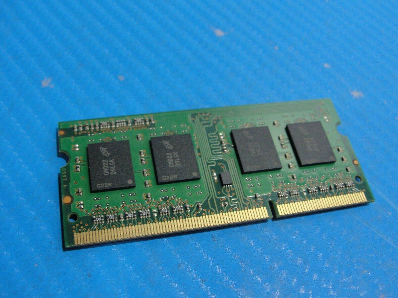 MacBook A1286 Laptop Micron 2GB Memory PC3-8500S-7-10-B1 MT8JSF25664HZ-1G1D1 - Tested Computer Laptop Parts