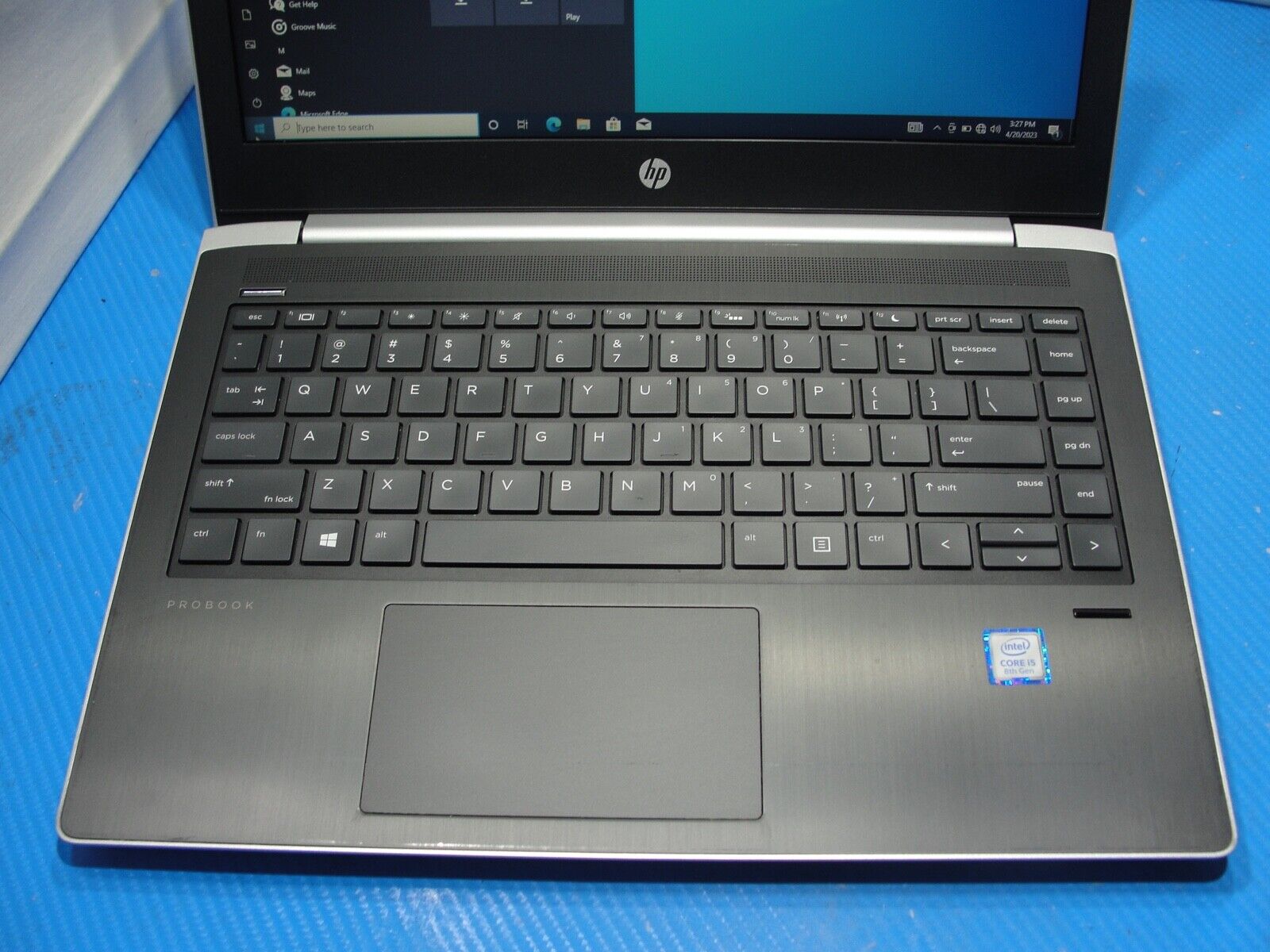 Works Great! HP ProBook 430 G5 i5-8250u 8GB 256GB SSD 1.6 GHz + OEM HP Charger