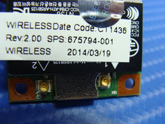 HP 2000-2d79NR 15.6" Genuine Laptop WiFi Wireless Card 675794-001 670036-001 ER* - Laptop Parts - Buy Authentic Computer Parts - Top Seller Ebay