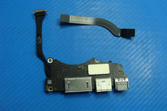 MacBook Pro A1398 15" 2015 MJLQ2LL/A Retina Genuine I/O Board w/Cables 661-02535 