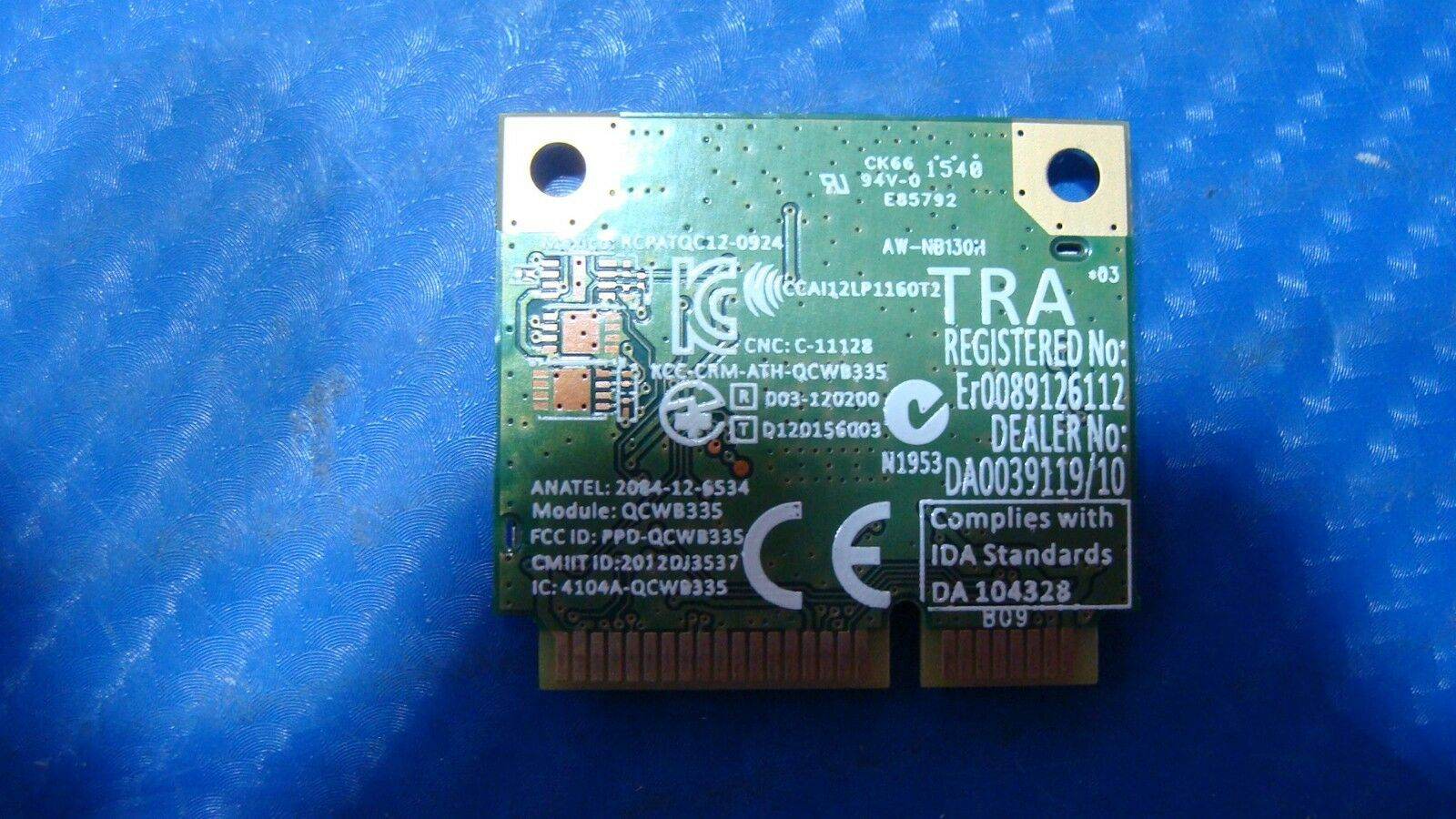 Asus K555LA-BH51-BL Genuine Laptop WiFi Wireless Card AW-NB130H QCWB335 - Tested Computer Laptop Parts