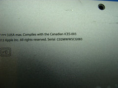 MacBook Air A1465 11" Early 2014 MD711LL/B MD712LL/B Bottom Case 923-0436 #8 