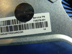 HP 15-f010wm 15.6" Genuine Laptop CPU Cooling Fan 736278-001 HP