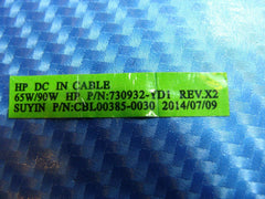 HP 15-f010wm 15.6" Genuine Laptop DC IN Power Jack w/ Cable 730932-YD1 ER* - Laptop Parts - Buy Authentic Computer Parts - Top Seller Ebay