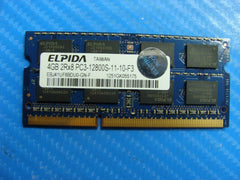 MacBook Pro A1278 Elpida 4GB RAM Memory SO-DIMM PC3-12800S EBJ41UF8BDU0-GN - Tested Computer Laptop Parts
