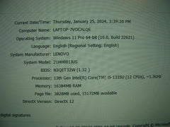 NEW Lenovo ThinkPad T16 Gen 2 16WUXGA TOUCH i5-1335U vPro 1.3GHZ 16GB 512GB SSD
