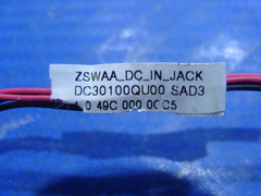 Toshiba Satellite C55-B5298 15.6" Genuine DC-IN Power Jack w/ Cable DC30100QU00 Toshiba