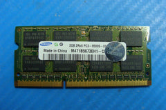 Apple A1286 Laptop Samsung 2GB 2Rx8 Memory Ram pc3-8500s-07 m471b5673eh1-cf8 - Tested Computer Laptop Parts