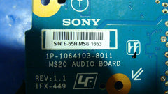 Sony Vaio VGN-AR150G 17.1" OEM USB Audio Port Board w/Cable 1P-1064103-8011 ER* - Laptop Parts - Buy Authentic Computer Parts - Top Seller Ebay