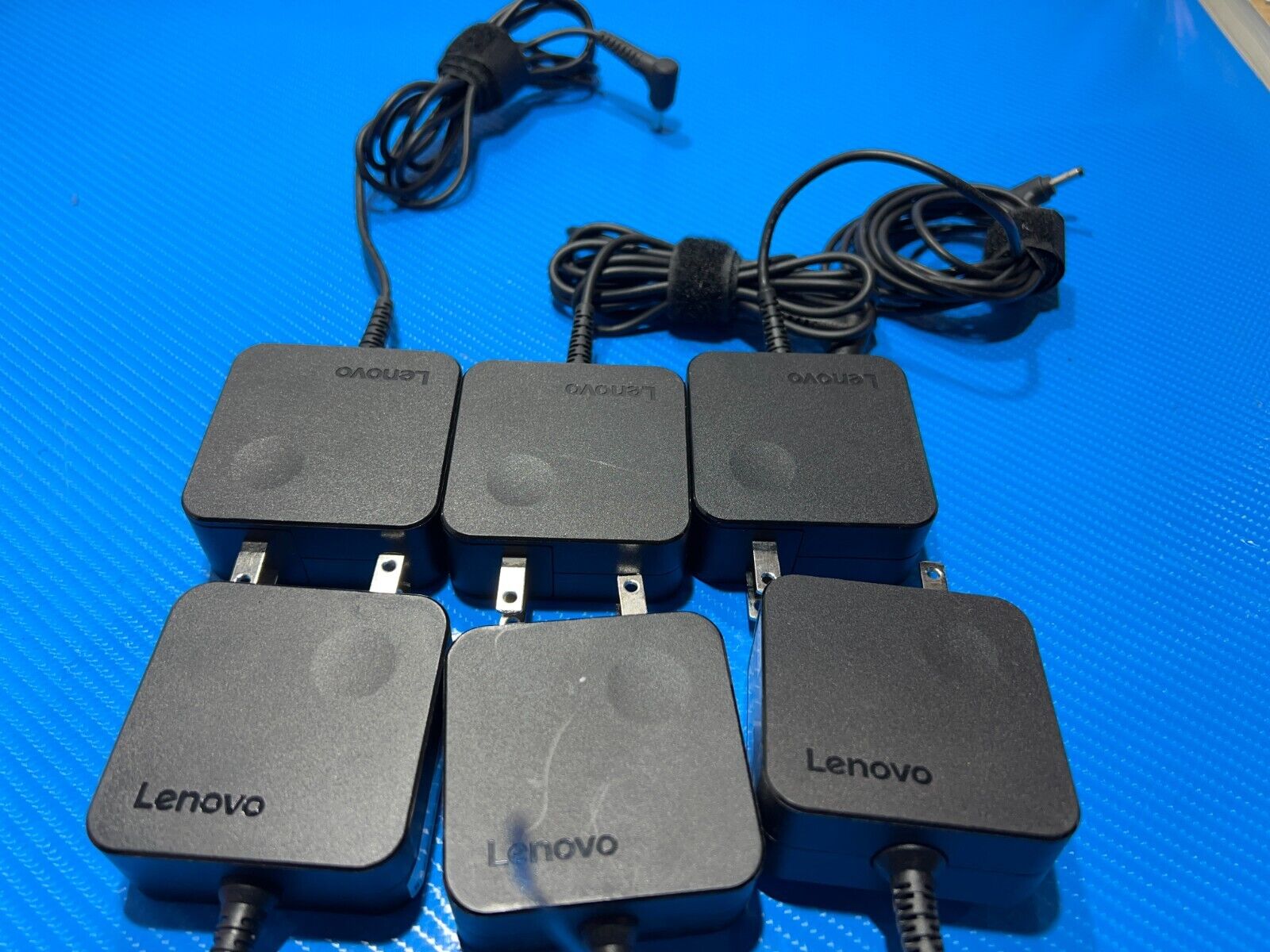 (Lot of 6) Lenovo ADL45WCC SA10M42697 01FR128 20V 2.25A Power Adapter