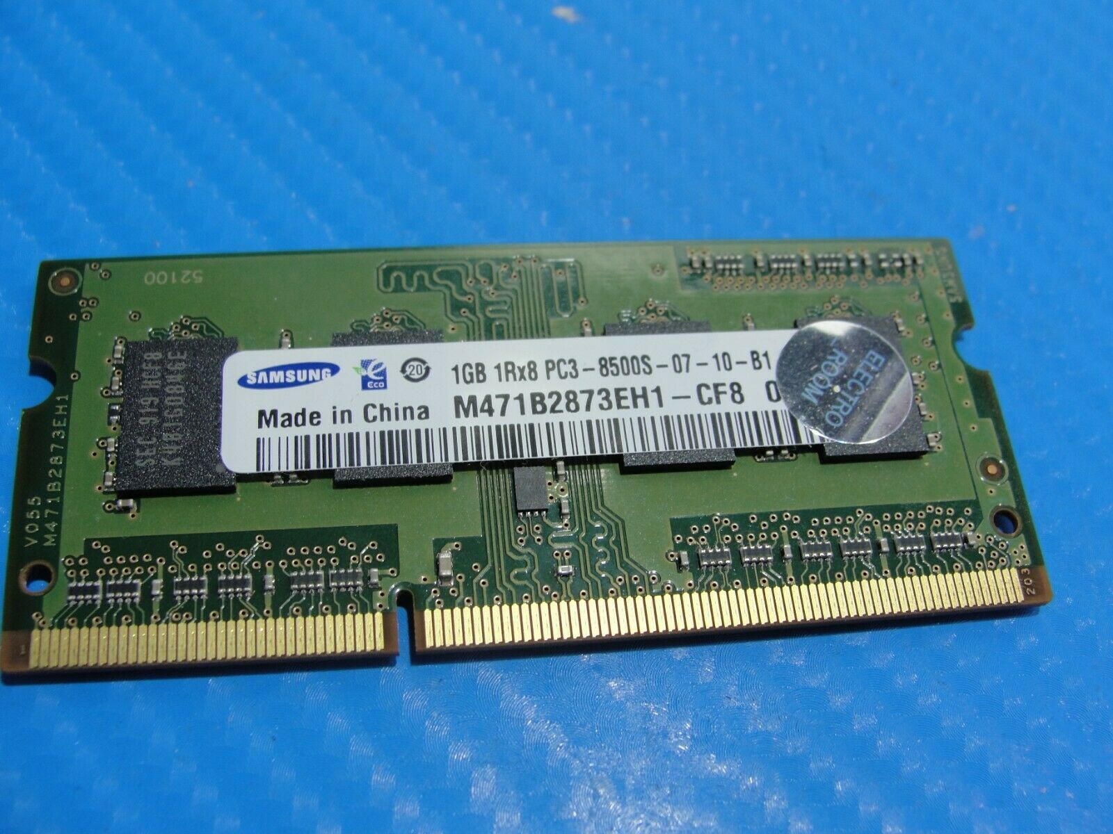Macbook Pro A1278 Laptop Samsung 1GB Memory PC3-8500S-07-10-B1 M471B2873EH1-CF8 - Laptop Parts - Buy Authentic Computer Parts - Top Seller Ebay