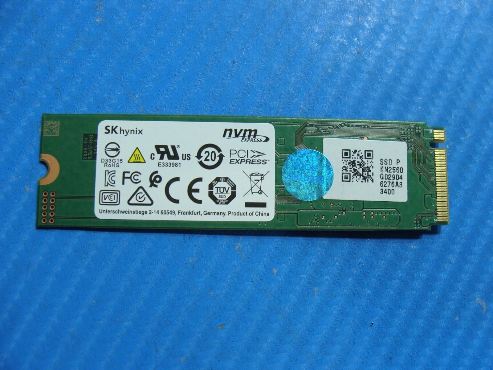 Acer A515-56 SK hynix 256GB NVMe M.2 SSD Solid State Drive HFM256GDJTNI-82A0A