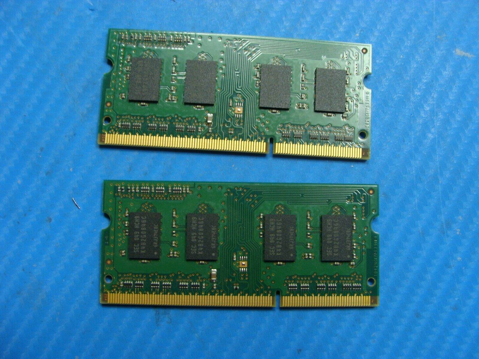 Toshiba C675-S7106 Samsung 2GBx2 1Rx8 Memory SO-DIMM PC3-10600S M471B5773CHS-CH9 - Tested Computer Laptop Parts