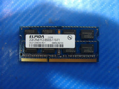 Dell Inspiron 17.3" 1764 SODIMM RAM Memory 2GB 2Rx8 PC3-8500S EBJ21UE8BDS0-AE Dell