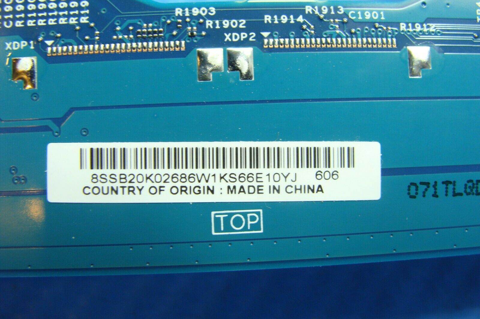 Lenovo ThinkPad X1 Carbon 4th Gen Intel i7-6600u 2.6Ghz 8Gb Motherboard 01AX808 - Tested Computer Laptop Parts