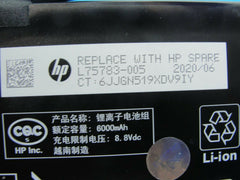HP Chromebook x360 11.6" 11 G3 EE Battery 7.7V 47.3Wh 6000mAh GH02XL L75783-005 