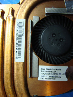 Lenovo ThinkPad 15.6" T530 Genuine Laptop CPU Cooling Fan w/Heatsink 04W3622