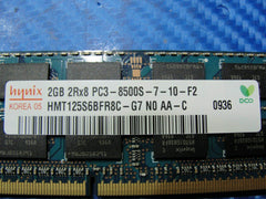 MacBook Pro A1286 Laptop Hynix 2GB Memory PC3-8500S-7-10-F2 HMT125S6BFR8C-G7 - Tested Computer Laptop Parts