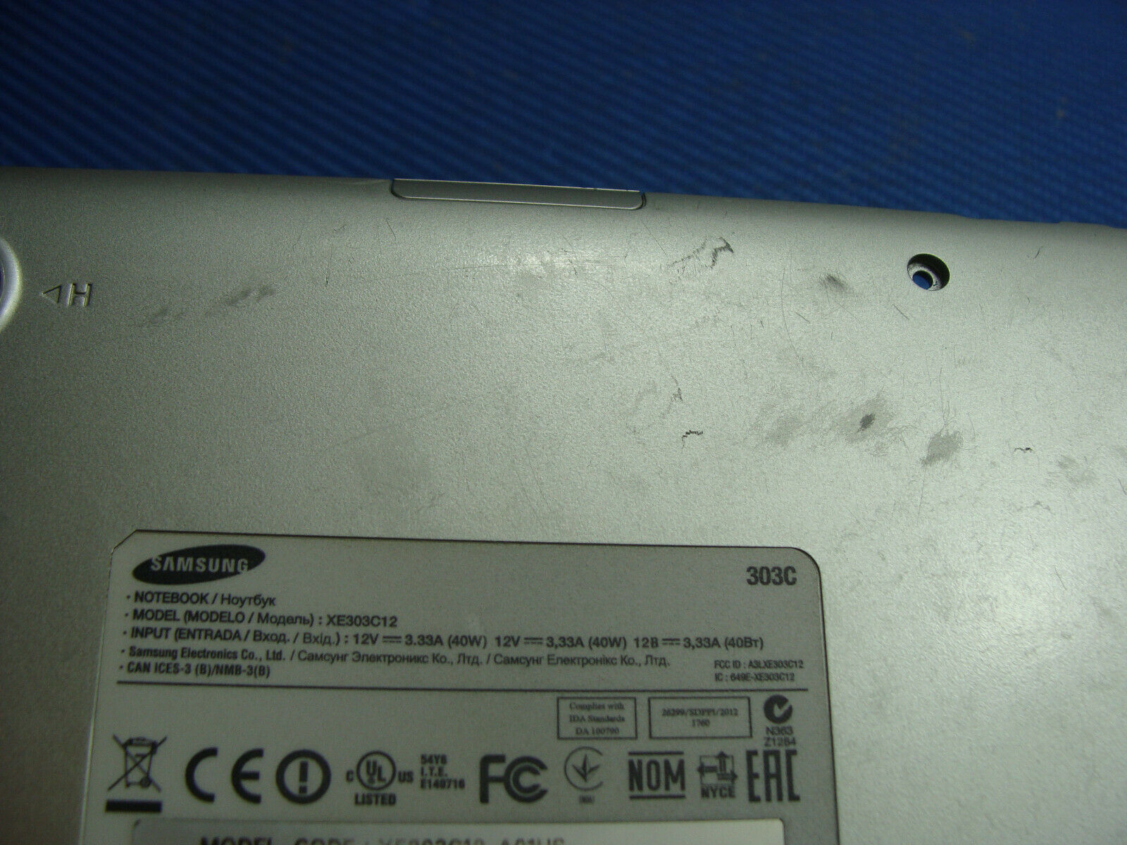 Samsung Chromebook XE303C12-A01US 11.6